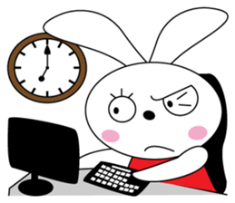 Aloha! Let's dance!One day Rabbi sticker #6017367