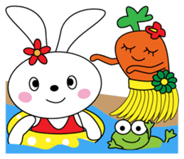 Aloha! Let's dance!One day Rabbi sticker #6017383