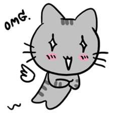 Tao Tao the funny cat sticker #6017772