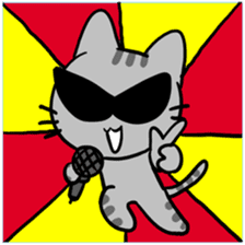 Tao Tao the funny cat sticker #6017775