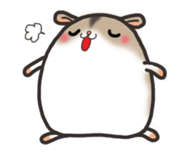 Djungarian hamster -Hamuta- sticker #6018152