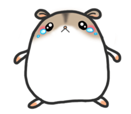 Djungarian hamster -Hamuta- sticker #6018158