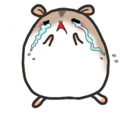 Djungarian hamster -Hamuta- sticker #6018159