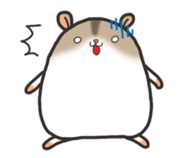 Djungarian hamster -Hamuta- sticker #6018163