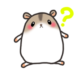 Djungarian hamster -Hamuta- sticker #6018172