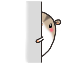Djungarian hamster -Hamuta- sticker #6018176