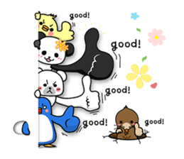 Jump out! Animals (Eng ver.) sticker #6018345
