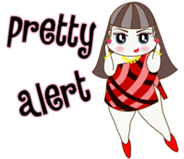 Pretty Chubby girl : Susie [Eng] sticker #6018713
