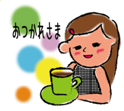 A son and daughter sticker #6018875