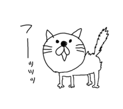 JAPAN CAT STICKER sticker #6019070