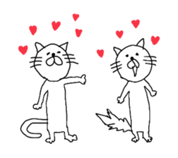 JAPAN CAT STICKER sticker #6019086