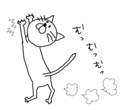 JAPAN CAT STICKER sticker #6019092