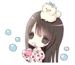 Milk, The Cute Junior High School Girl3 sticker #6019154