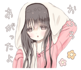 Milk, The Cute Junior High School Girl3 sticker #6019163