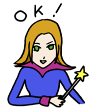 I'm only a witch sticker #6019434