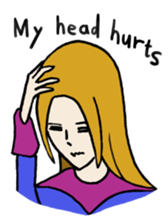 I'm only a witch sticker #6019460