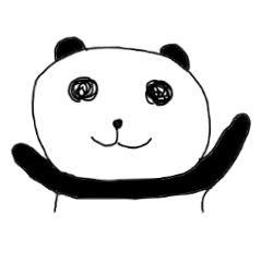 It is a graffiti panda