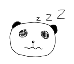 It is a graffiti panda sticker #6019551