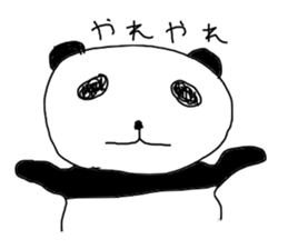 It is a graffiti panda sticker #6019554