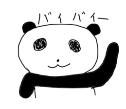 It is a graffiti panda sticker #6019569