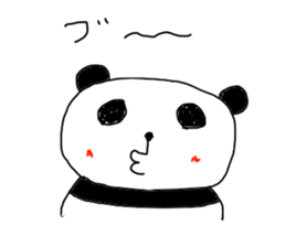 It is a graffiti panda sticker #6019577