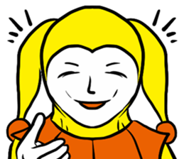 funny face joker sticker #6020068