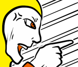 funny face joker sticker #6020073