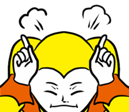 funny face joker sticker #6020075