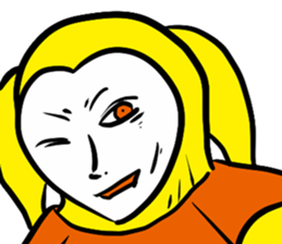 funny face joker sticker #6020076