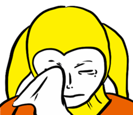 funny face joker sticker #6020077