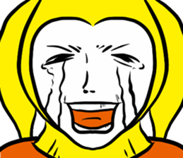 funny face joker sticker #6020079