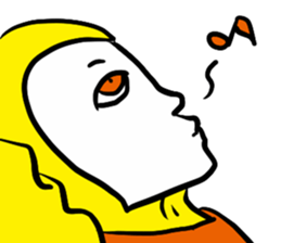 funny face joker sticker #6020081