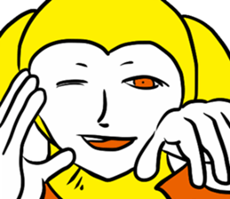 funny face joker sticker #6020084