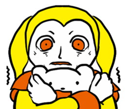 funny face joker sticker #6020091