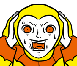 funny face joker sticker #6020093