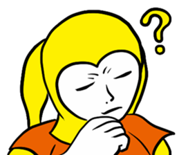 funny face joker sticker #6020096