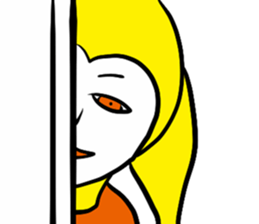 funny face joker sticker #6020100