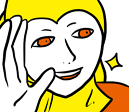 funny face joker sticker #6020102