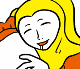 funny face joker sticker #6020103