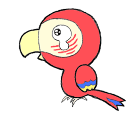 Mr. macaw sticker #6020163