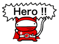 White cat Life. English Version. sticker #6021334