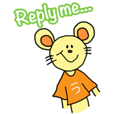 Ucchan (English ver.) sticker #6021552