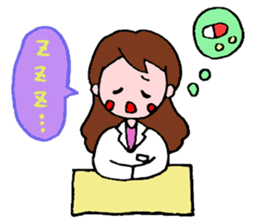 Daily life of the pharmacist sticker #6021622