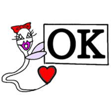 Kimokawa Ghost Bakeko. English Version. sticker #6021784