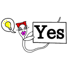 Kimokawa Ghost Bakeko. English Version. sticker #6021785