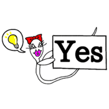 Kimokawa Ghost Bakeko. English Version. sticker #6021785