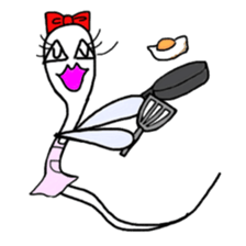 Kimokawa Ghost Bakeko. English Version. sticker #6021788