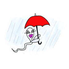 Kimokawa Ghost Bakeko. English Version. sticker #6021789