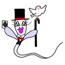 Kimokawa Ghost Bakeko. English Version. sticker #6021792