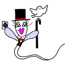 Kimokawa Ghost Bakeko. English Version. sticker #6021792